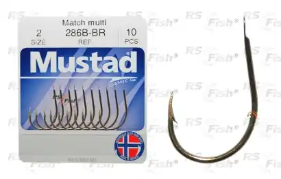 haken Mustad 286B-BR