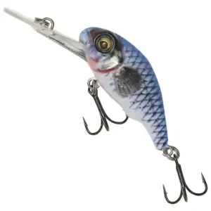 Wobbler Savage Gear 3D Goby Crank Bait - farbe UV Blue Silver