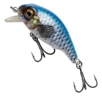 Wobbler Savage Gear 3D Goby Crank SR - farbe UV Blue Silver