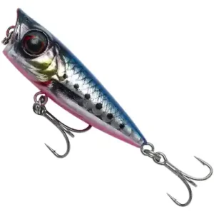 Wobbler Savage Gear 3D Minnow Popper - farbe Pink Belly Sardine PHP