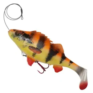 Ripper Savage Gear 4D Line Thru Perch Shad - farbe Albino