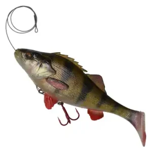 Ripper Savage Gear 4D Line Thru Perch Shad - farbe Perch