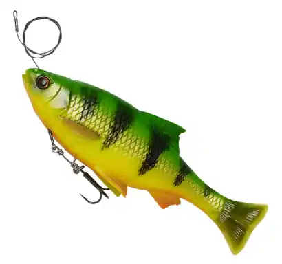 Ripper Savage Gear 4D Line Thru Pulse Tail Roach - farbe Firetiger