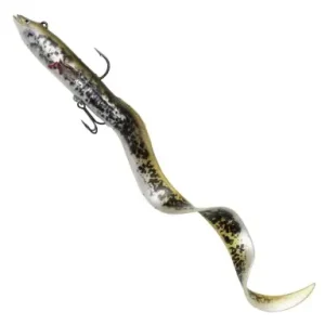 Savage Gear Gear 4D Real Eel - farbe Olive Pearl