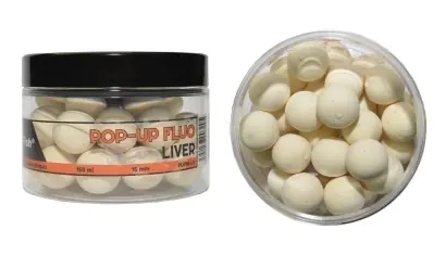 Boilies RS Fish PoP-Up 16 mm - Leber