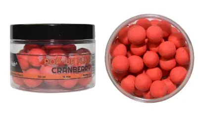 Boilies RS Fish PoP-Up 16 mm - Preiselbeere