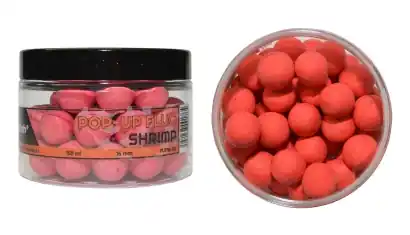 Boilies RS Fish PoP-Up 16 mm - Garnele