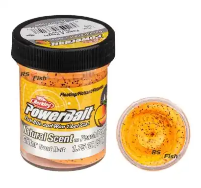 Těsto Berkley PowerBait Trout Bait Fruit Range - Peach & Pepper 1525277