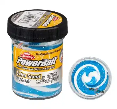 Berkley PowerBait Trout Dough Bait Swirls - Polar Bear - 1525054