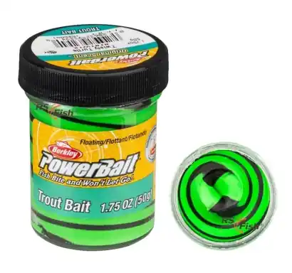 Berkley PowerBait Trout Dough Bait Swirls - Twisty Turtle - 1525051