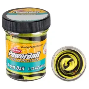 Berkley PowerBait Trout Dough Bait Swirls - Bumblebee - 1504747