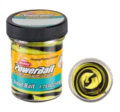 Berkley PowerBait Trout Dough Bait Swirls - Bumblebee - 1504747