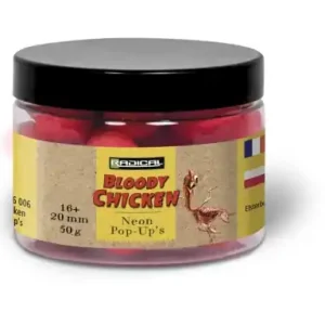Boilies Radical Neon POP- UP´S Bloody Chicken