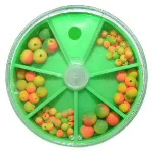 Plastic beads York - farbe fluo 26493