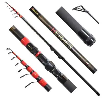 Angelrute Delphin XERXES Tele Float 390 cm - 30 g