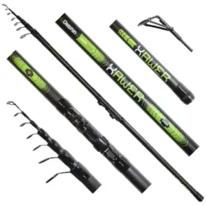 Angelrute Delphin XAWER Tele Float 390 cm - 30 g