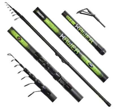 Angelrute Delphin XAWER Tele Float 390 cm - 30 g