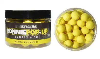 Boilies Mikbaits Ronnie POP-UP - Scopex + CC