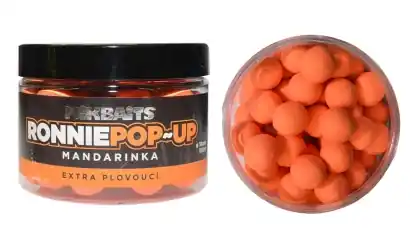 Boilies Mikbaits Ronnie POP-UP - Mandarine
