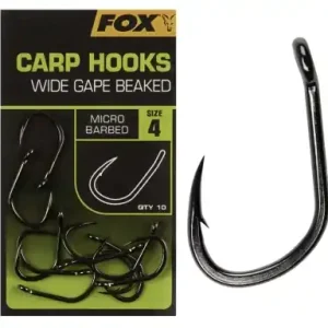 FOX Carp Hooks - Wide Gape