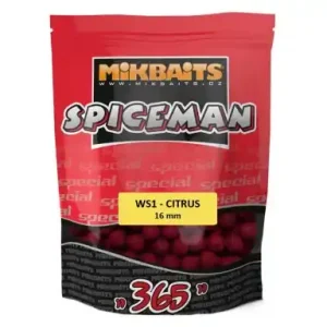 Boilies Mikbaits Spiceman WS1 - Zitrus - 1 kg