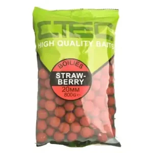 Boilies SPRO CTEC Erdbeere - 800 g
