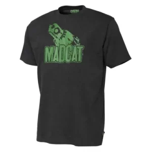 T-Shirt MADCAT Clonk Teaser - Dark Grey Melange