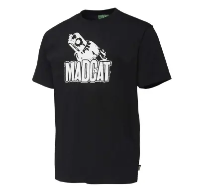 T-Shirt MADCAT Clonk Teaser - Black Caviar