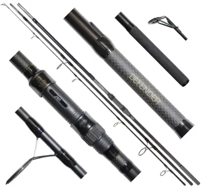 Angelrute JRC Defender Carp 366 cm - 3 lbs - 3 teile + zweite gratis