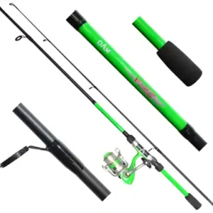 Angelrute DAM VIBE Combo 180 cm - 5 - 20 g - GREEN
