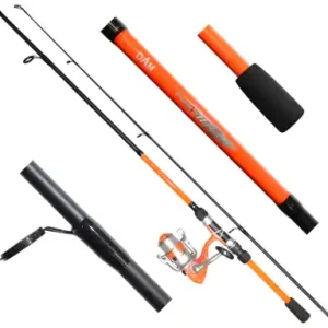 Angelrute DAM VIBE Combo 180 cm - 5 - 20 g - ORANGE