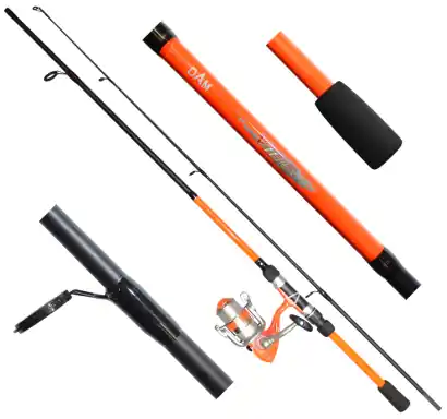 Angelrute DAM VIBE Combo 180 cm - 5 - 20 g - ORANGE
