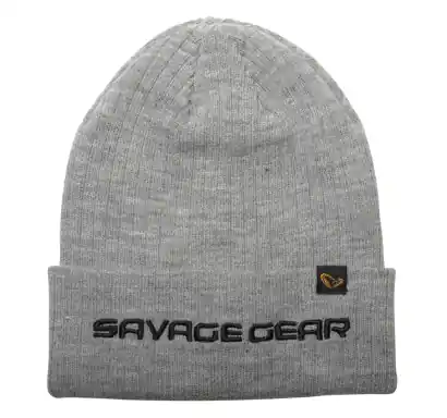 Kappe Savage Gear Fold-Up Beanie Light Grey Melange