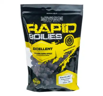 Boilies Mivardi Rapid Excellent - Königliche Pflaume