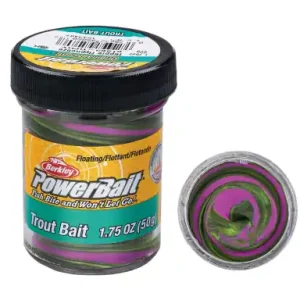 Berkley PowerBait Trout Dough Bait Swirls - Hippie Hypnotize - 1543407