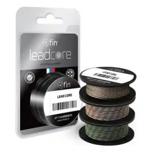 Schnur Delphin LEADCORE - farbe braun