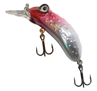 Wobbler York Spinel - farbe Bloody Silver 68097