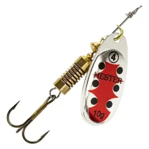 Spinner HESTER Ladybug Silver
