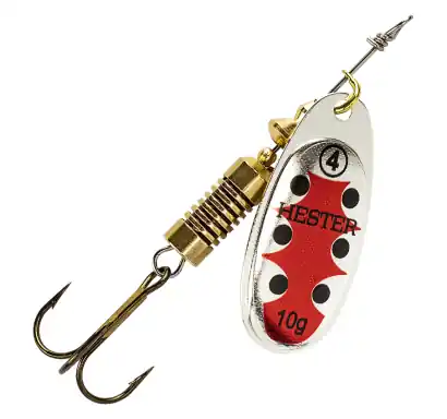 Spinner HESTER Ladybug Silver