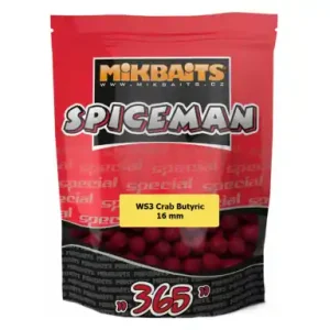 Boilies Mikbaits Spiceman WS3 - Krabbe Butyric - 1 kg