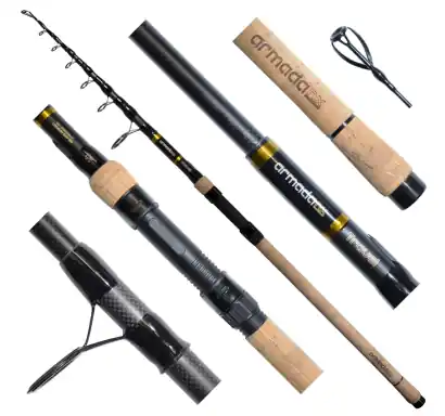 Angelrute Delphin Armada NX Travel BlackWay Cork 360 cm - 3 lbs