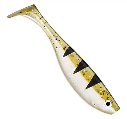 Storm Boom Shad - farbe Natural Green Perch