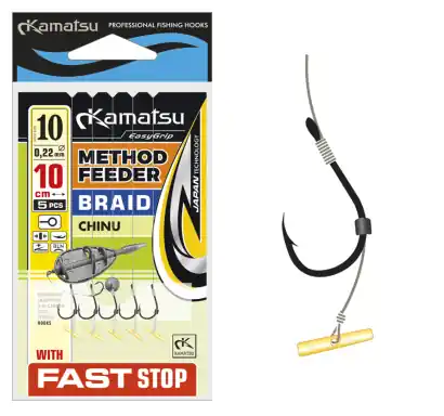 Vorfächer Kamatsu Method Feeder Braid - Chinu - Fast Stop