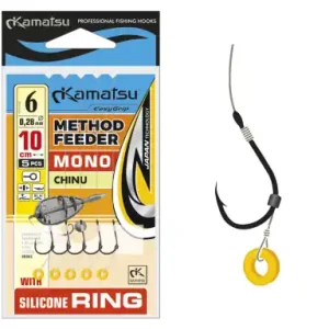Vorfächer Kamatsu Method Feeder Mono - Chinu - Silicone Ring