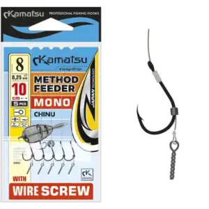 Vorfächer Kamatsu Method Feeder Mono - Chinu - Wire Screw