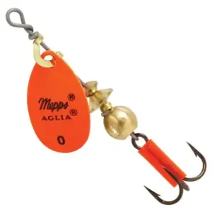 Spinner Mepps Aglia Fluo - farbe orange