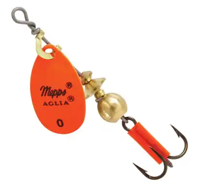 Spinner Mepps Aglia Fluo - farbe orange