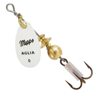 Spinner Mepps Aglia Fluo - farbe phosphor
