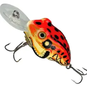 Wobbler York Frogger - farbe Red Frog 77600