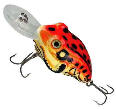 Wobbler York Frogger - farbe Red Frog 77600